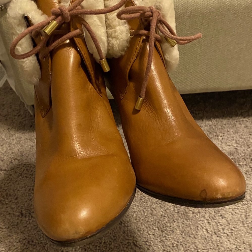 Coach booties 8.5